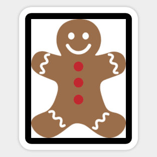 Cookies for Christmas and New Year Sticker